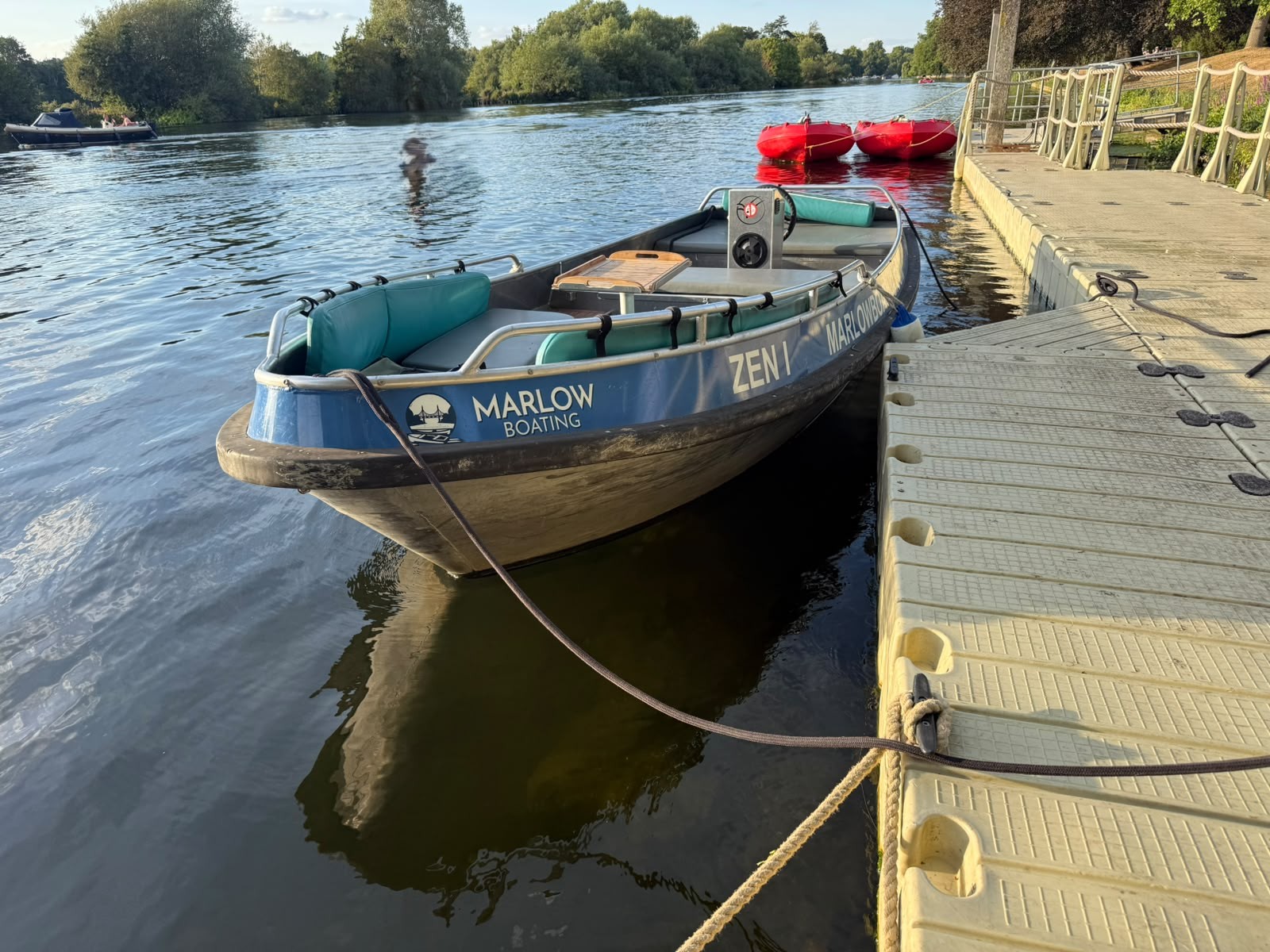 Motor Boats Moored